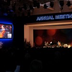 Yo-yo Ma and ensemble performing at WEF 2016 opening session