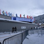 Congress Centre with fresh snow, WEF 2016