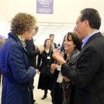 Mary Suresh with Yo-yo Ma and his wife in Congress Centre, WEF 2016