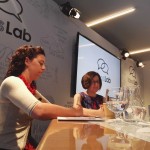 Amy and Lorrie at CMU ideas Lab, WEF 2016
